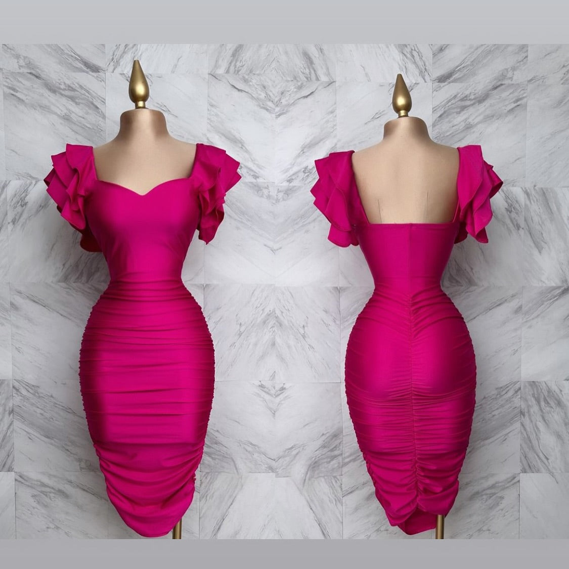 Vestido Fucsia Sensación