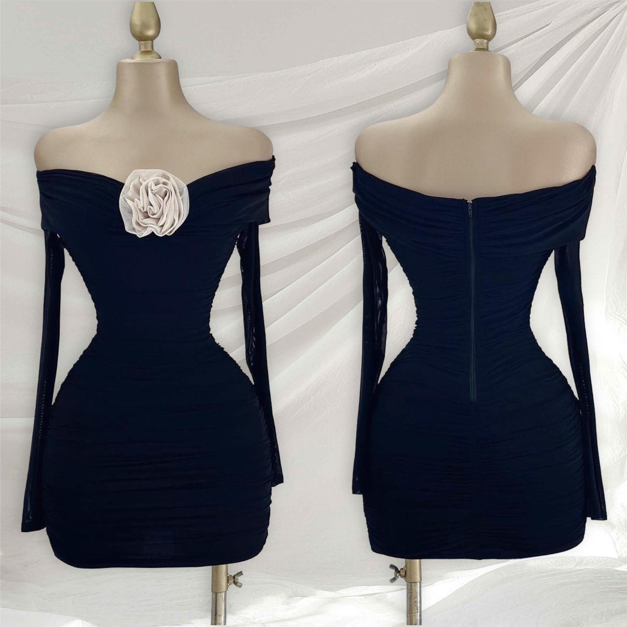 Midnight Rose Vestido