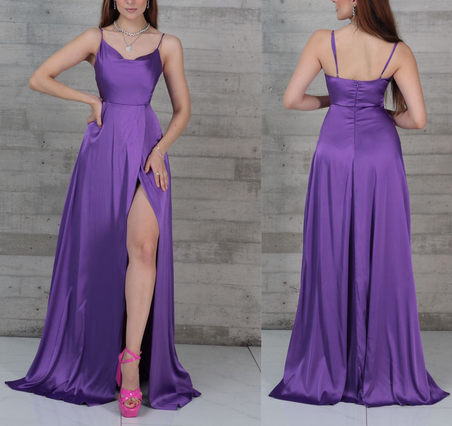 Lavanda Real Vestido