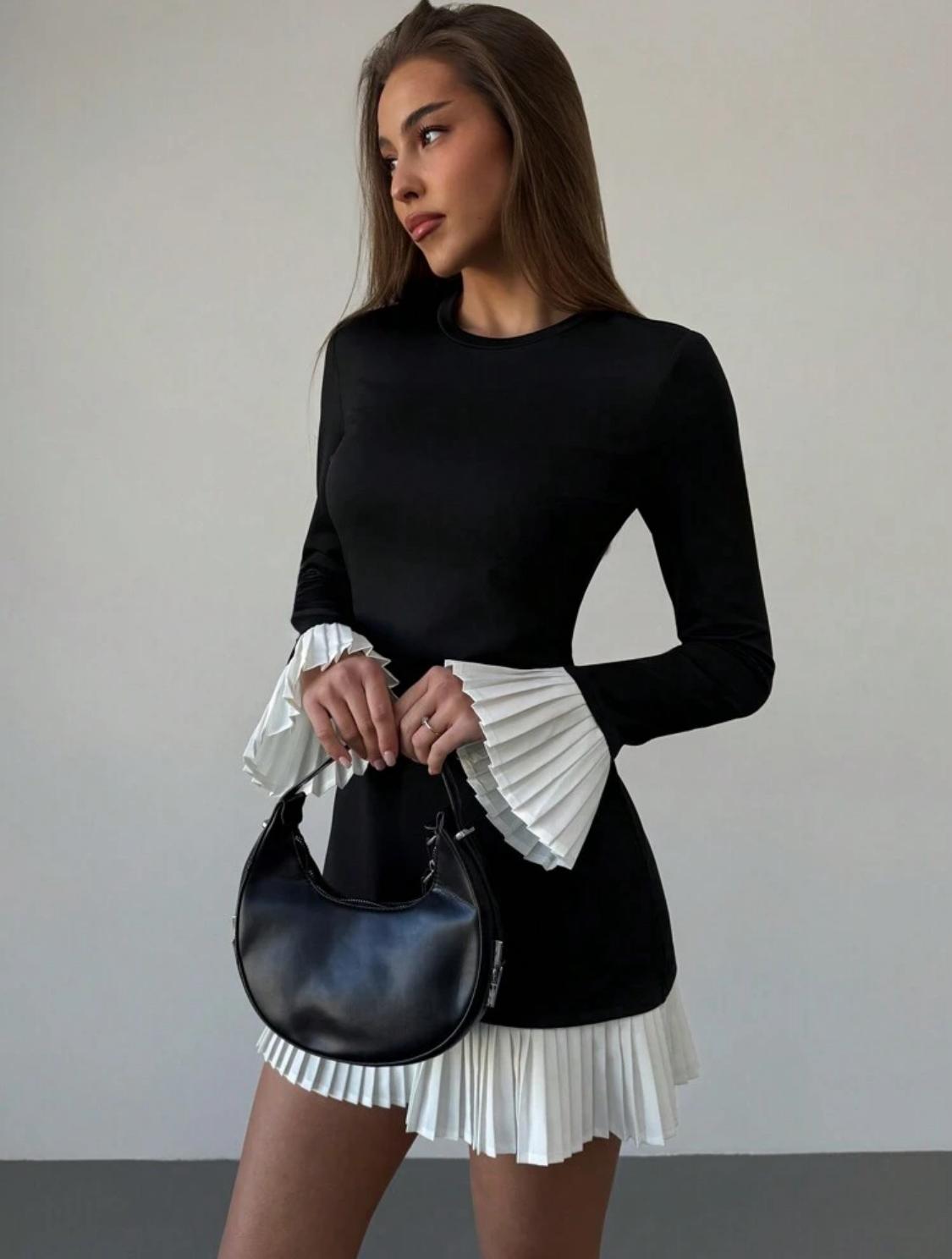 París en Blanco y Negro Vestido