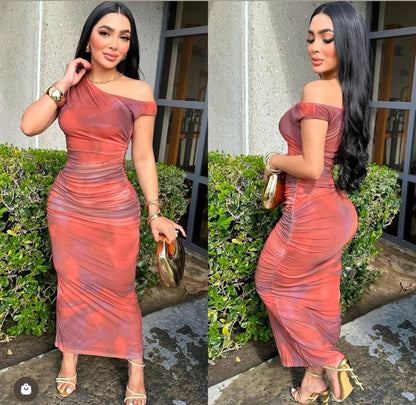 Fuego Terracota Vestido