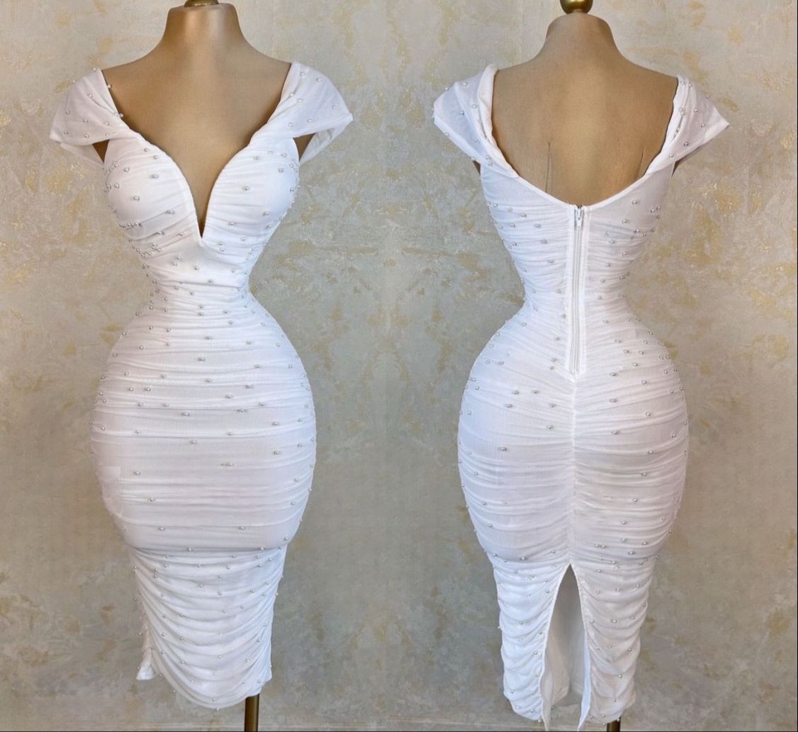 Blanca Perfección Vestido