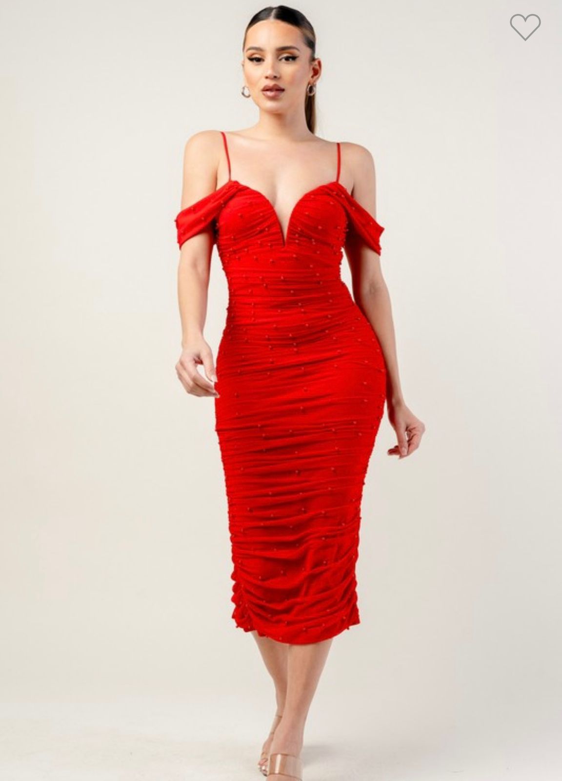 Vestido Pasión Escarlata