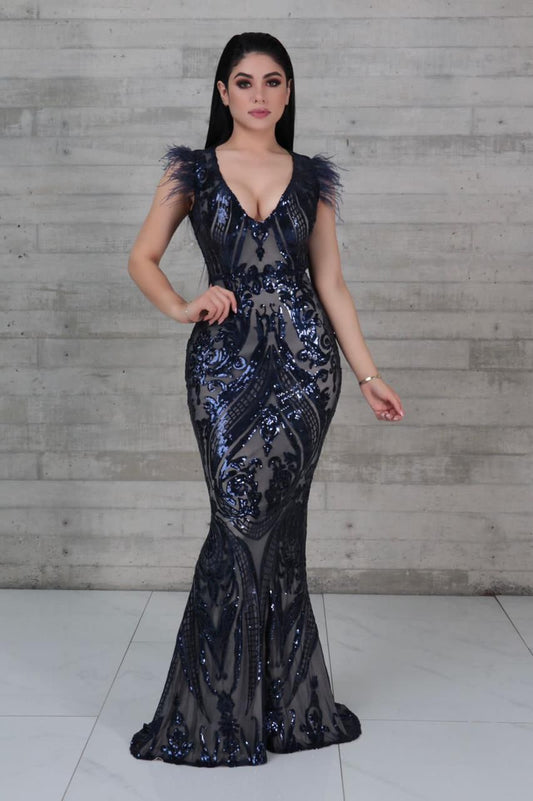 Medianoche Real Vestido