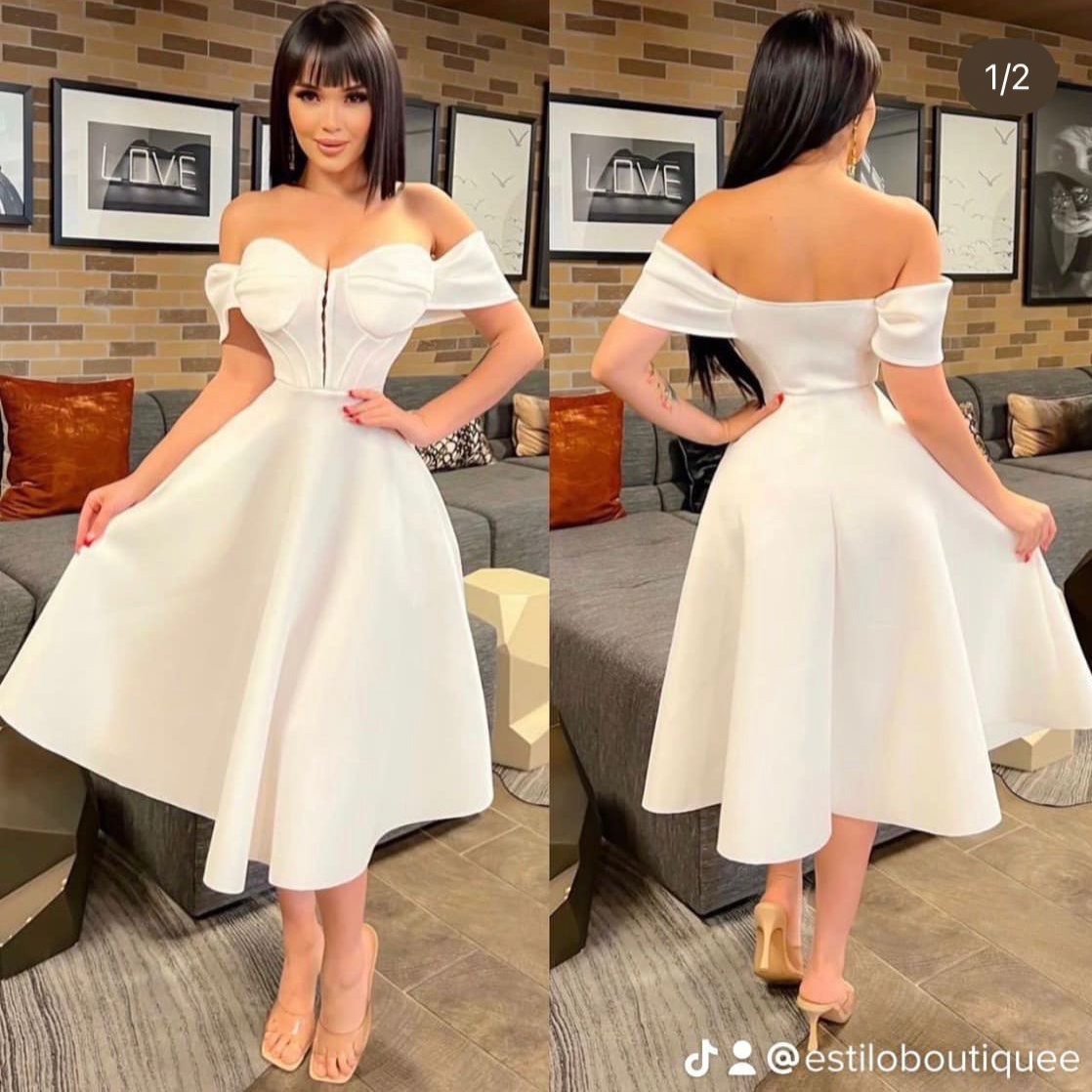 Elegancia Clasica Vestido