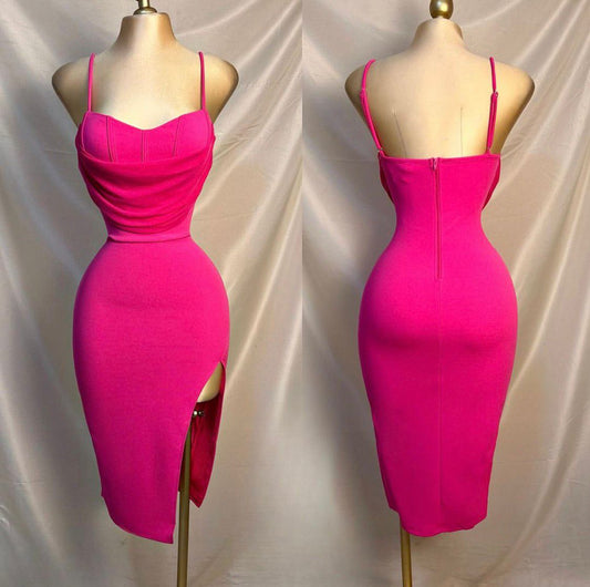 Glamour Rosa Vestido