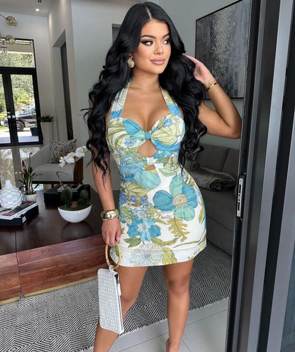 Floral Caribe Vestido