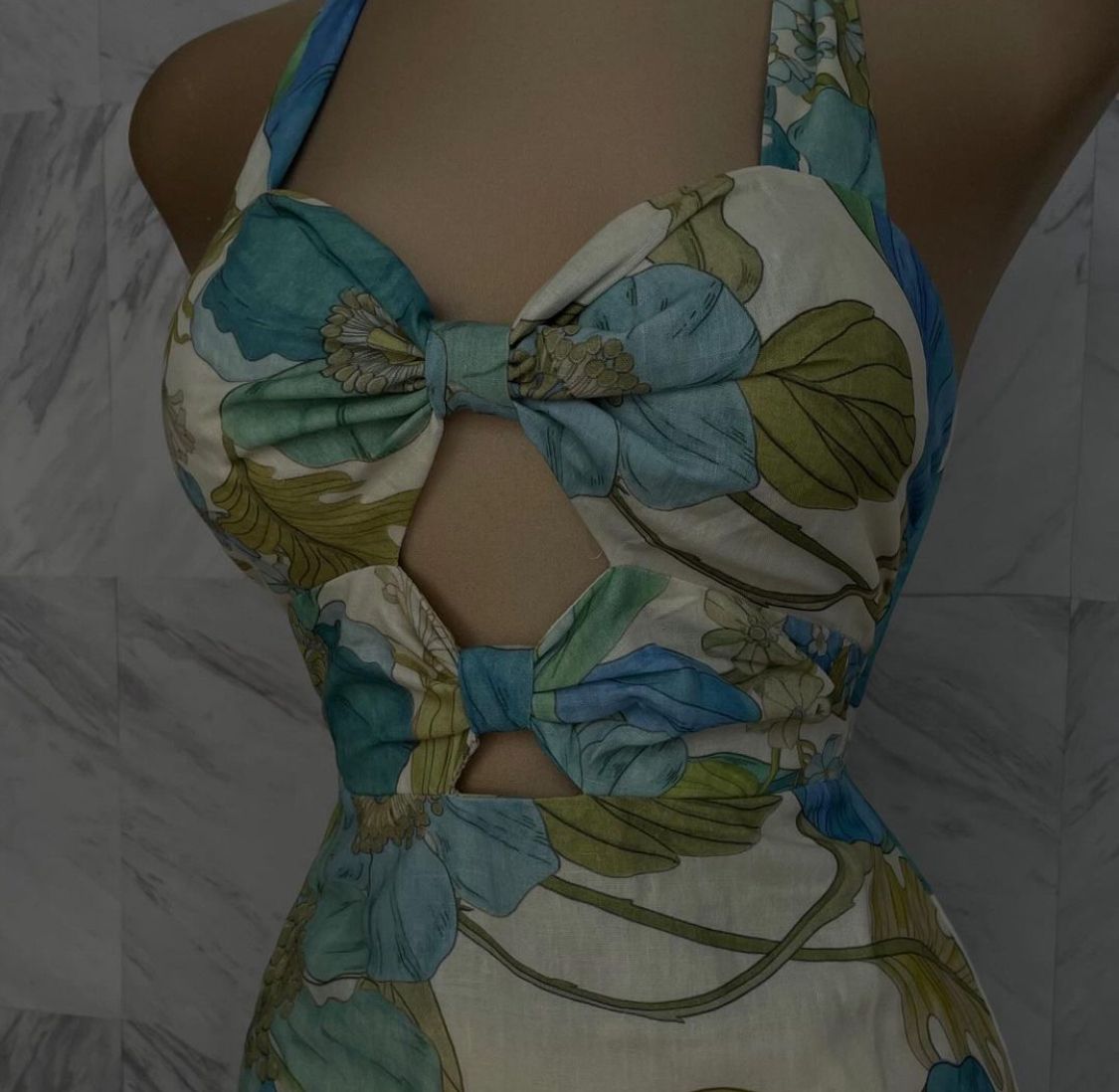 Floral Caribe Vestido