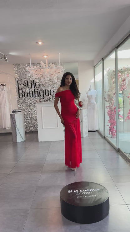 Vestido Rojo Scarlet