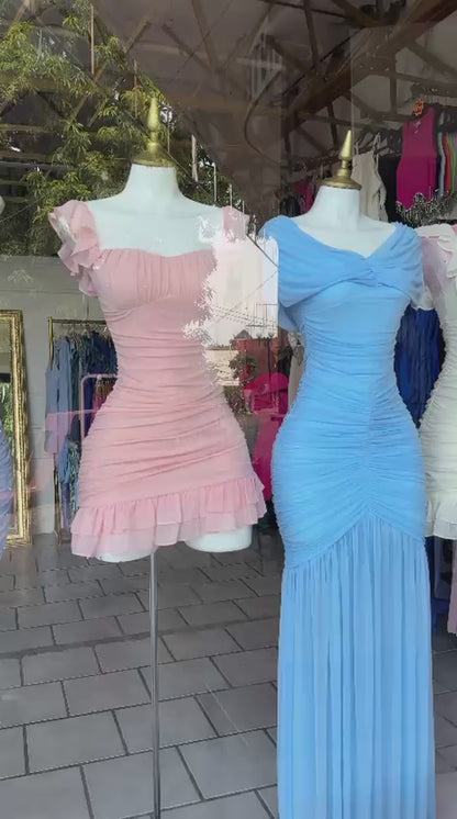 Vestido Rosé Sirena