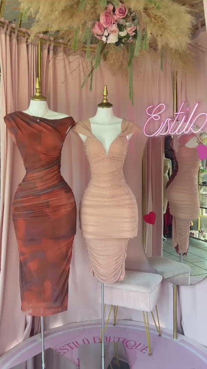 Fuego Terracota Vestido